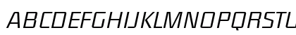 DistrictTF-LightItalic Regular Uppercase Preview