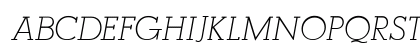 AlexandriaFLF Regular Uppercase Preview