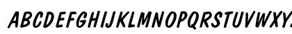 DomCasual Italic Uppercase Preview