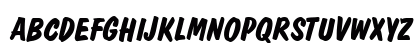 DomCasual Becker Bold Italic Preview