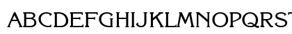 Korinth Regular Uppercase Preview