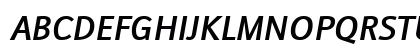 Doradani Semibold Italic Preview