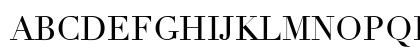 Didot LH RomanSC Regular Uppercase Preview