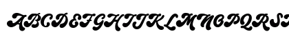 Doskyball Regular Uppercase Preview