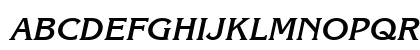 Korinth Bold Italic Uppercase Preview
