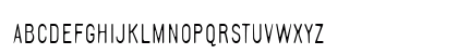 DraftPlateCondensed Regular Uppercase Preview