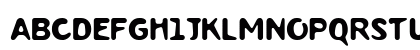 Droplet Regular Uppercase Preview