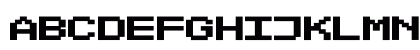 DS VDOTXT2 Regular Uppercase Preview
