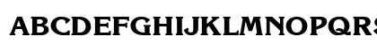 Korinna Bold Uppercase Preview