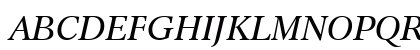 Dutch809 BT Italic Preview