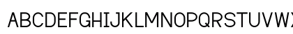 Dustismo Regular Uppercase Preview