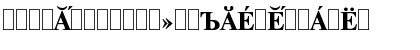 TimesET Chuvash Bold Font