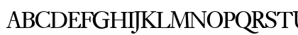 E720-Roman Regular Uppercase Preview