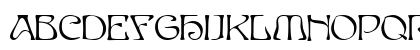 Edda Normal Uppercase Preview