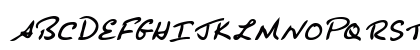 EdgertonsHand Bold Italic Preview
