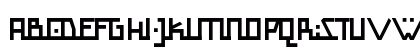 Al Kufic DEMO Regular Uppercase Preview