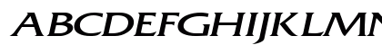 AllianceExtended Italic Preview