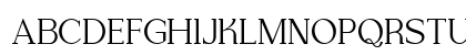 Allieno Regular Uppercase Preview