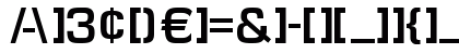 Elite Medium Uppercase Preview