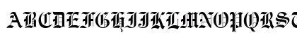 EngraversOldEng HU Normal Uppercase Preview