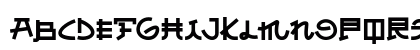 Almost Japanese Bold Uppercase Preview