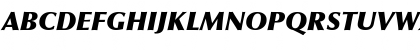Optima LT ExtraBlack Italic Font