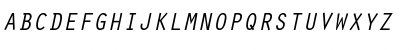 Alor Narrow Condensed Italic Preview