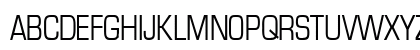 Eurasia Condensed Normal Uppercase Preview