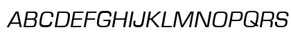Eurasia Italic Uppercase Preview