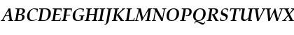 P052L Bold Italic Font