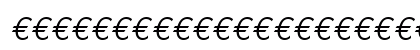 EuroMono RomanItalic Preview