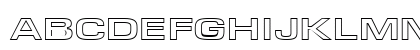 EuroseWideHollow normal Uppercase Preview