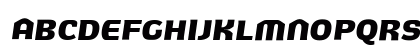 Exert Bold Italic Preview