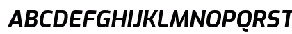 Exo Bold Italic Preview