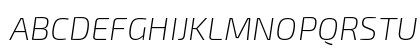 Exo 2 Extra Light Italic Preview
