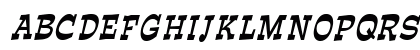 Expose Condensed Italic Uppercase Preview