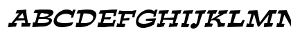Expose Wide Italic Uppercase Preview