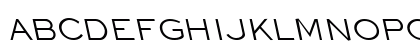 EyechartBackslant Regular Uppercase Preview