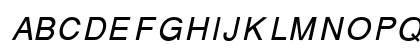 Hlv_2 Italic Uppercase Preview