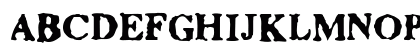 Facsimiled Bold Uppercase Preview
