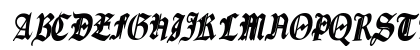 Fains BoldItalic Uppercase Preview