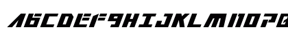 Falconhead Italic Uppercase Preview