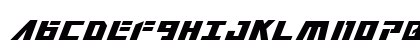 Falconhead Italic Uppercase Preview