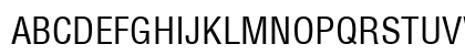 Helvetica LT Condensed Regular Preview