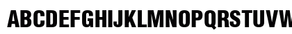 Helvetica LT CondensedBlack Regular Preview