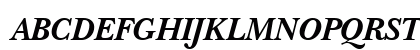 NewBaskerville LT Bold Italic Preview