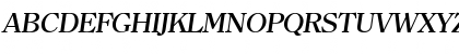Clearface-Serial-Medium RegularItalic Font