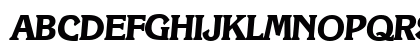 Korinth-BoldIta Regular Uppercase Preview