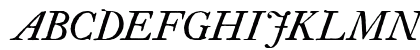 IM FELL Double Pica Italic Uppercase Preview