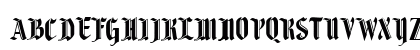 Fenwick Woodtype Regular Uppercase Preview